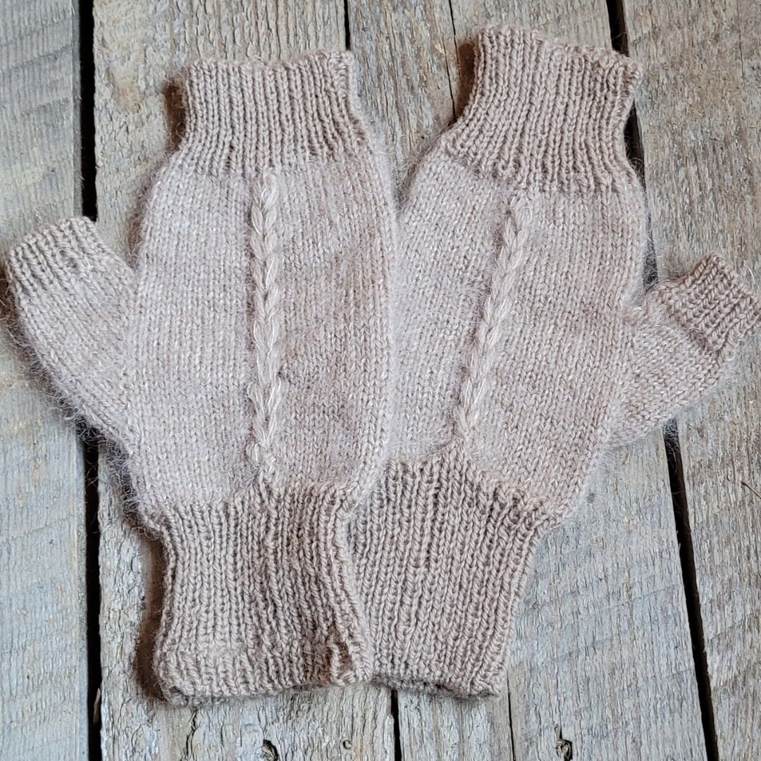 Gram’s Mohair Birthday Gloves